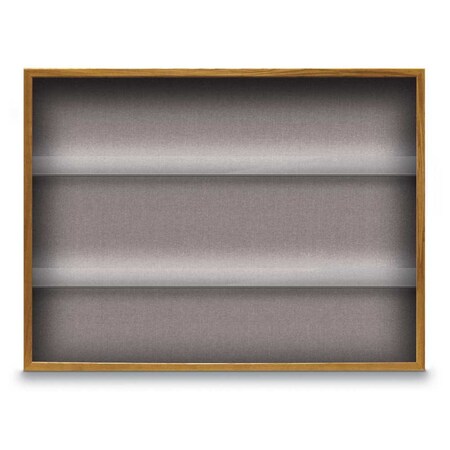 United Visual Products Outdoor Enclosed Combo Board, 48"x36", White Frame/White Porc & Cloud UVCB4836ODW-WHTPORC-CLOUD